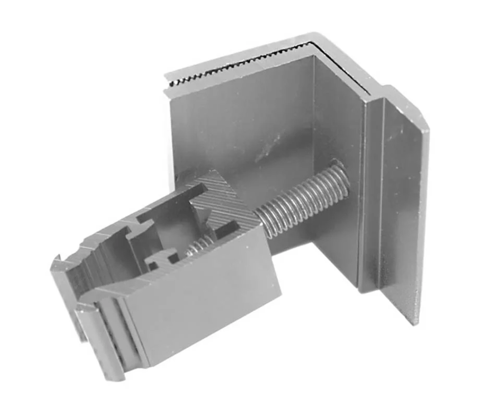 ALU Modulhalter-Endklemme 30 - 40 mm Befestigung